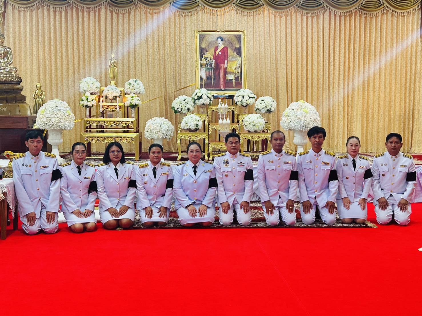 พช.อุบลรัตน์ ร่วมพิธีบำเพ็ญกุศลปัญญาสมวาร เพื่ออุทิศถวายเป็นพระราชกุศล แด่สมเด็จพระนางเจ้าสิริกิติ์พระบรมราชินีนาถ พระบรมราชชนนีพันปีหลวง