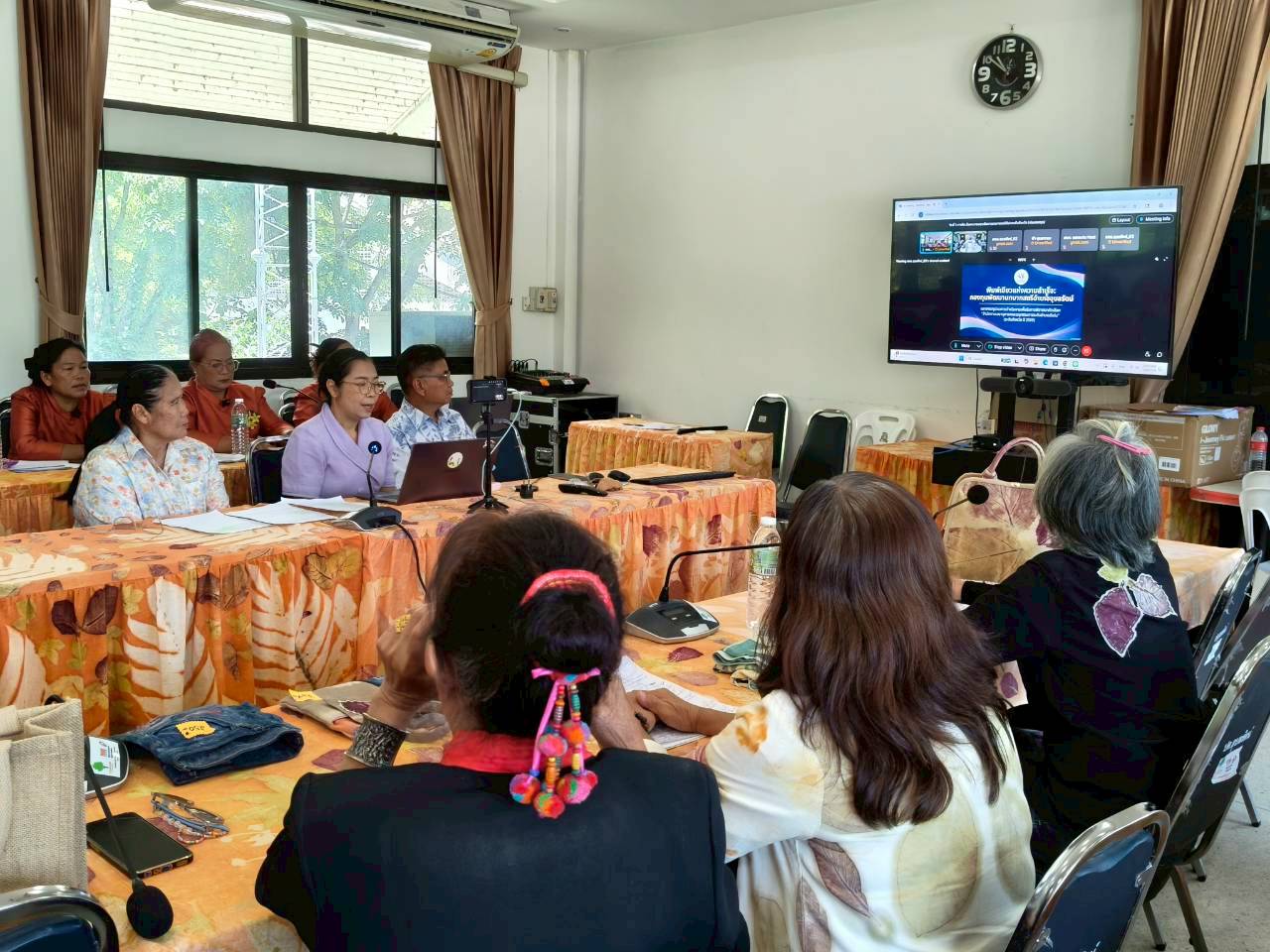 พช.อุบลรัตน์ : ร่วมประกวดโครงการเชิดชูเกียรติคนกองทุนพัฒนาบทบาทสตรี ประจำปี 2569 กิจกรรมที่ 1 การคัดเลือกคนกองทุนพัฒนาบทบาทสตรีดีเด่น ระดับจังหวัด ผ่านระบบการประชุมทางไกล Cisco WebEx